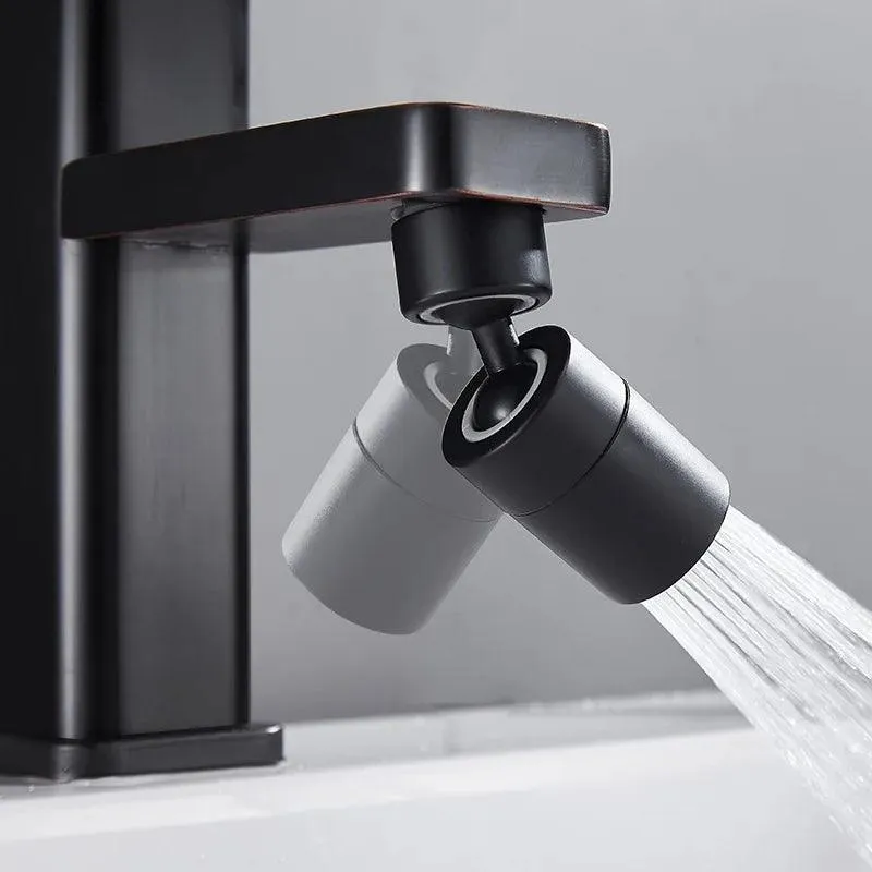 360° Rotating Faucet Spray Head, Dual Water Flow Modes, Water-Saving Aerator, Durable Chrome Finish, Easy Installation