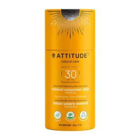 Attitude Mineral Sunscreen Stick - Tropical