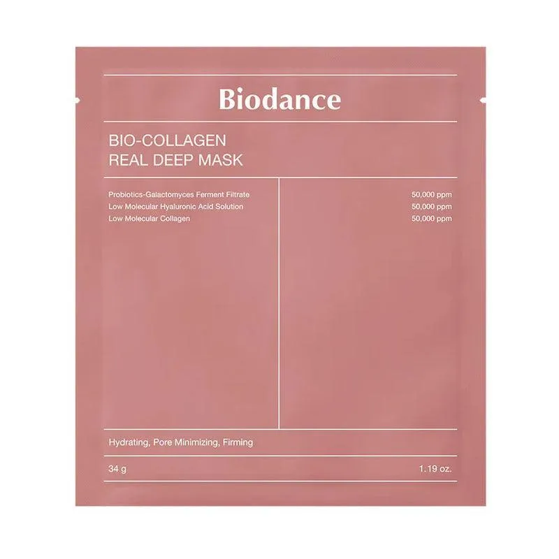 [Biodance] Bio-Collagen Real Deep Mask 34g (1EA / 4EA)