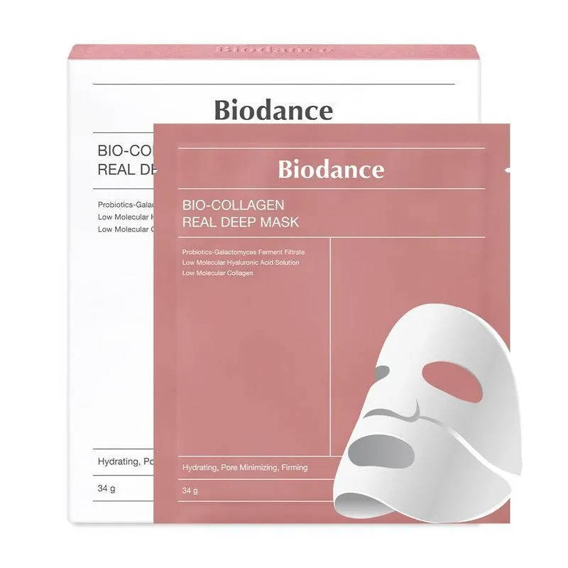 [Biodance] Bio-Collagen Real Deep Mask 34g (1EA / 4EA)