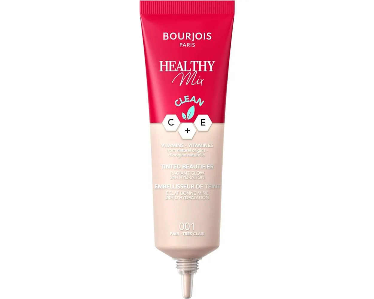 Bourjois Healthy Mix Tinted Beautifier Foundation - 001 Fair Tres Clair