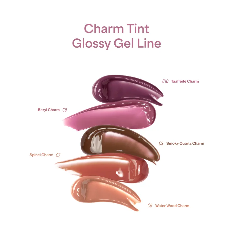 Charm Tint / Glossy Gel Line (10 Colors)