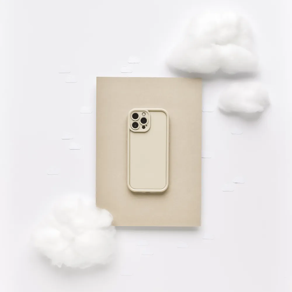 Cloud Soft NAKD Phone Case - Pebble Beige