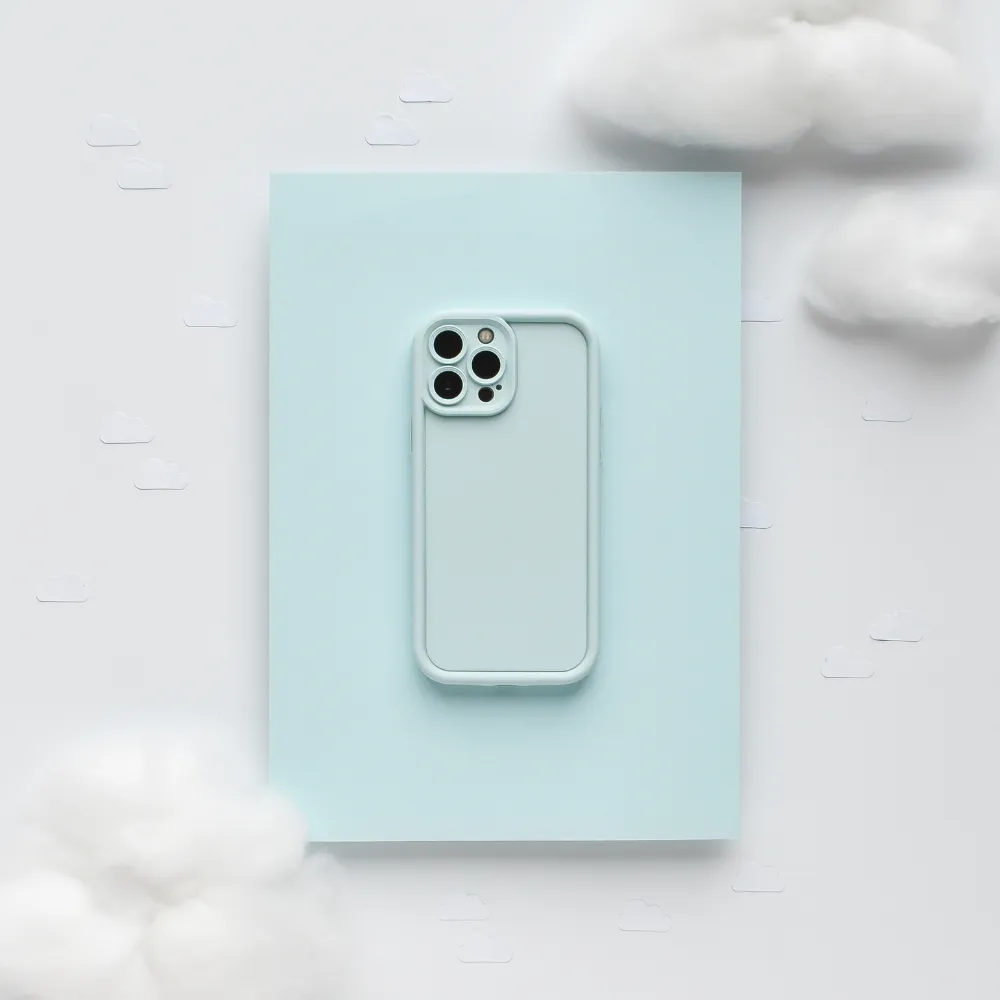 Cloud Soft NAKD Phone Case - Powder Blue