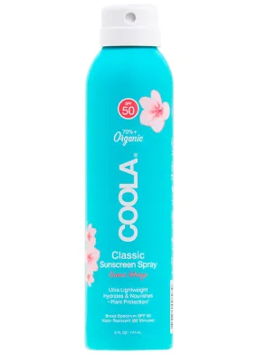 Coola Classic SPF50 Body Spray Guava Mango