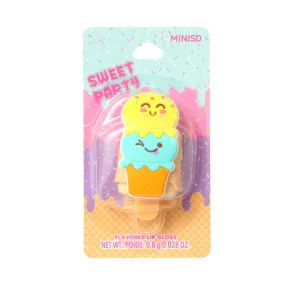 Dessert Theme Lip Balm(Two-Color Ice Cream)