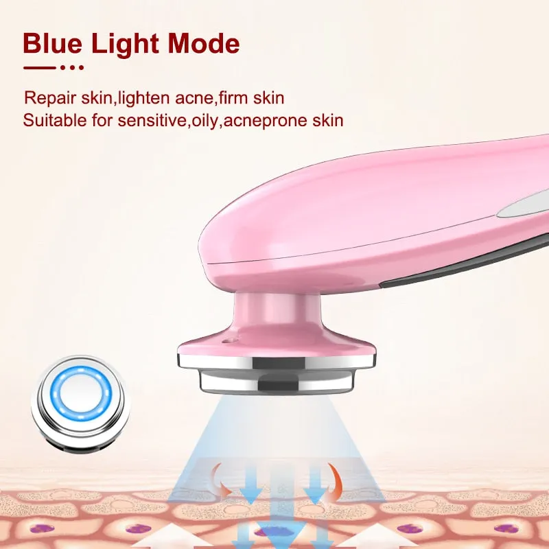 Facial Beauty EMS Lifting Light Mesotherapy Skin Firming Wrinkle Reduction Device