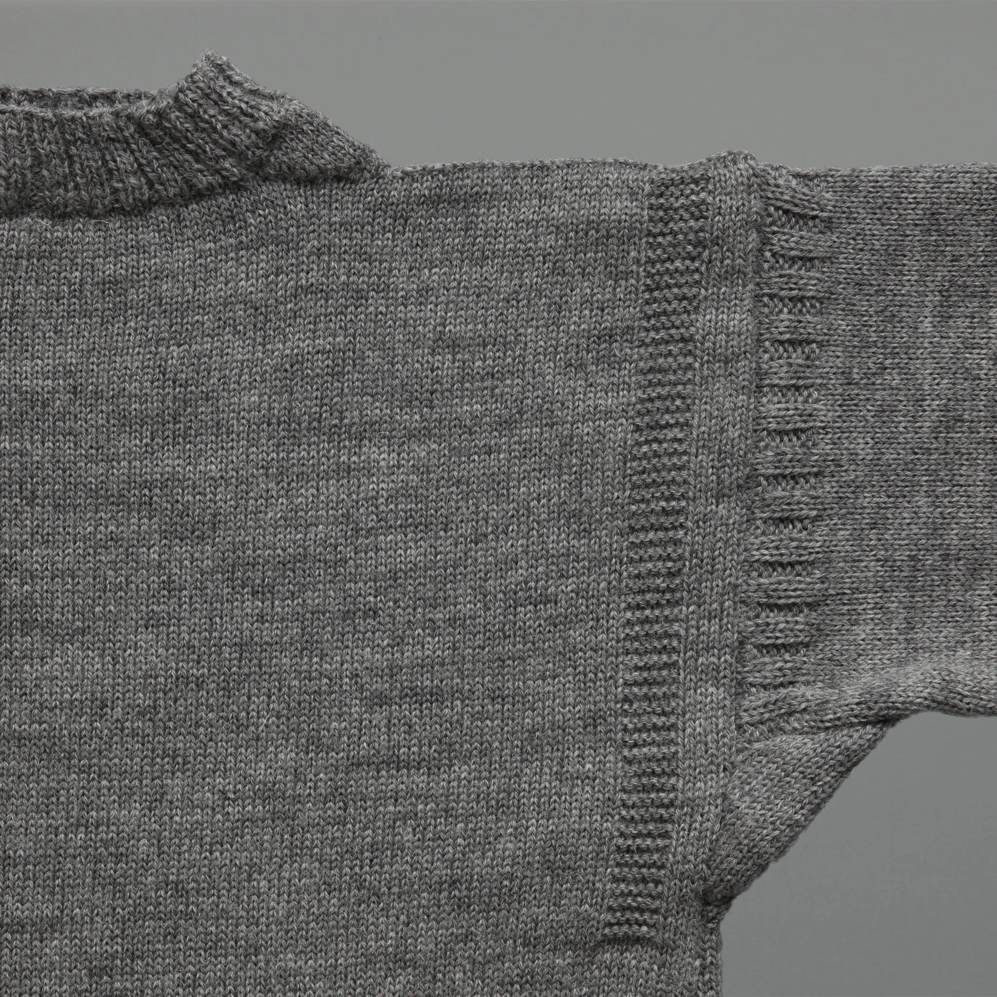 Guernsey Sweater Steel