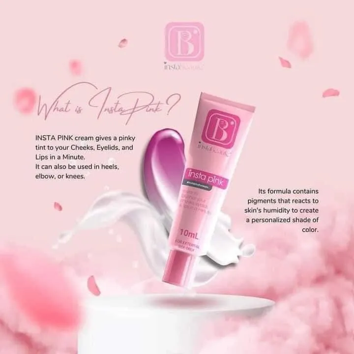 InstaBeaute - Insta Pink Blush Cream 10g