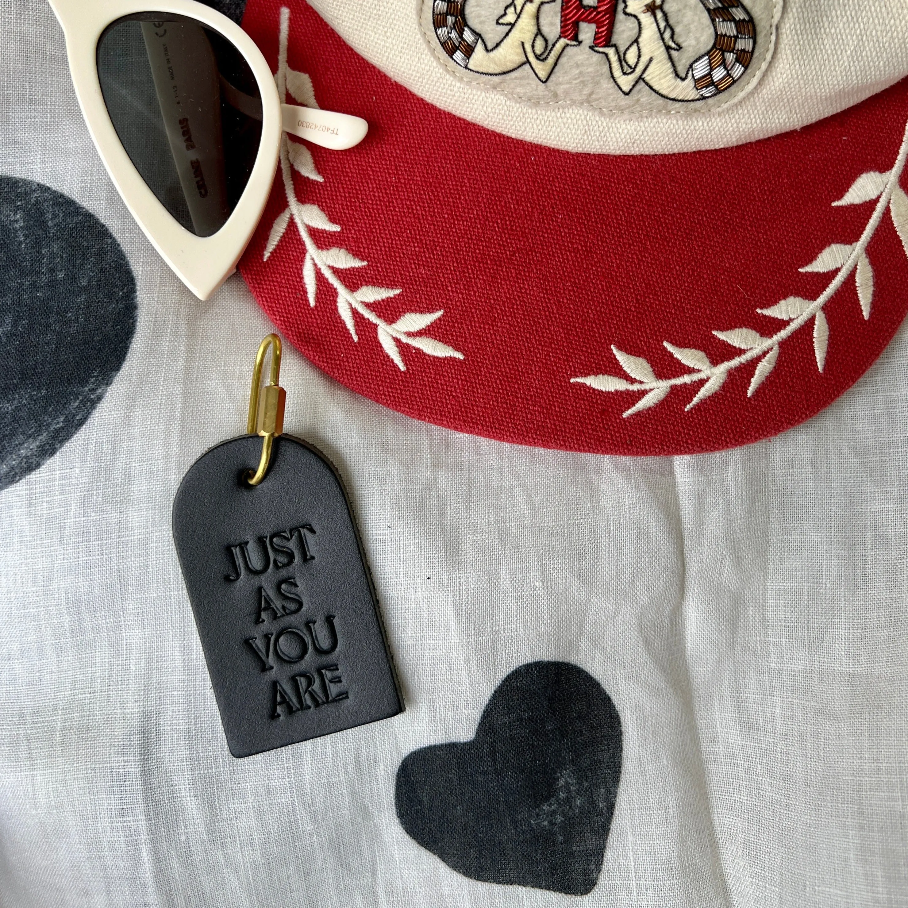 'JUST AS YOU ARE' / keyring