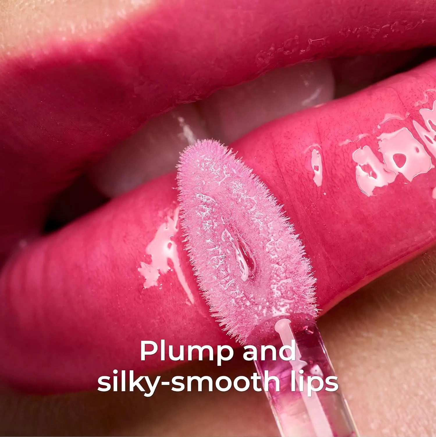 LAMEL All in One Lip tinted plumping oil 402 Pink Sparkle