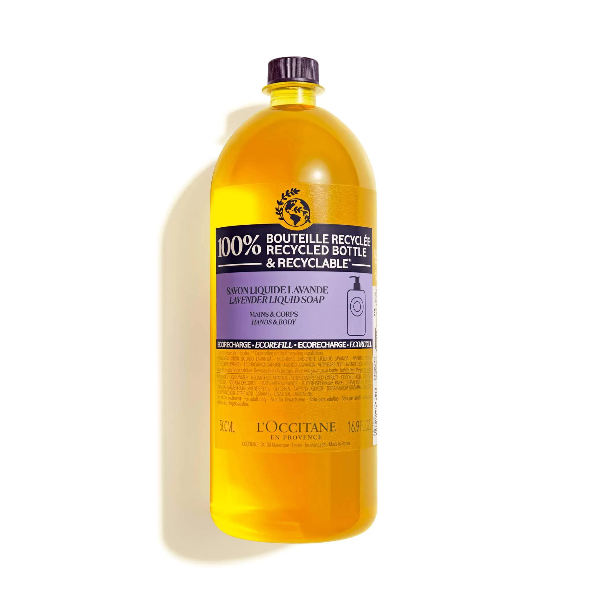 L'OCCITANE Shea Lavender Hands & Body Liquid Soap