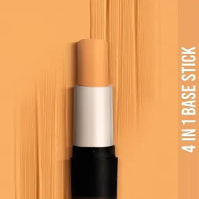 NY Bae All In One Stick - Grander Than Central 3 | Foundation Concealer Contour Colour Corrector Stick | Fair Skin | Creamy Matte Finish | Enriched With Vitamin E | Covers Blemishes & Dark Circles | Medium Coverage | Cruelty Free