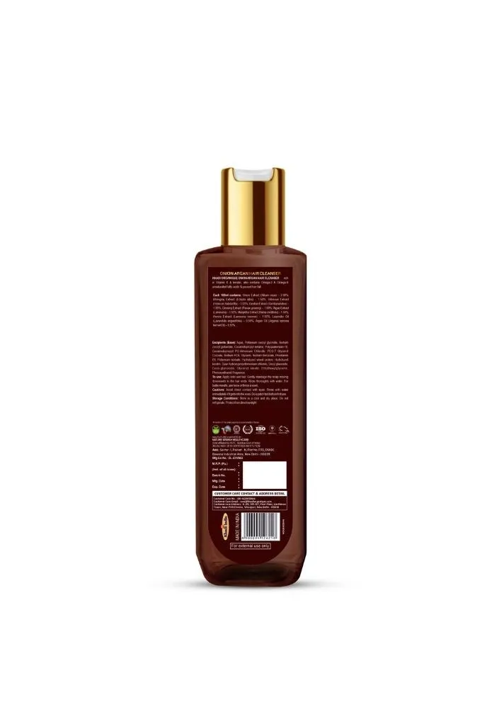 Onion Argon Hair Cleanser - Khadi Organique