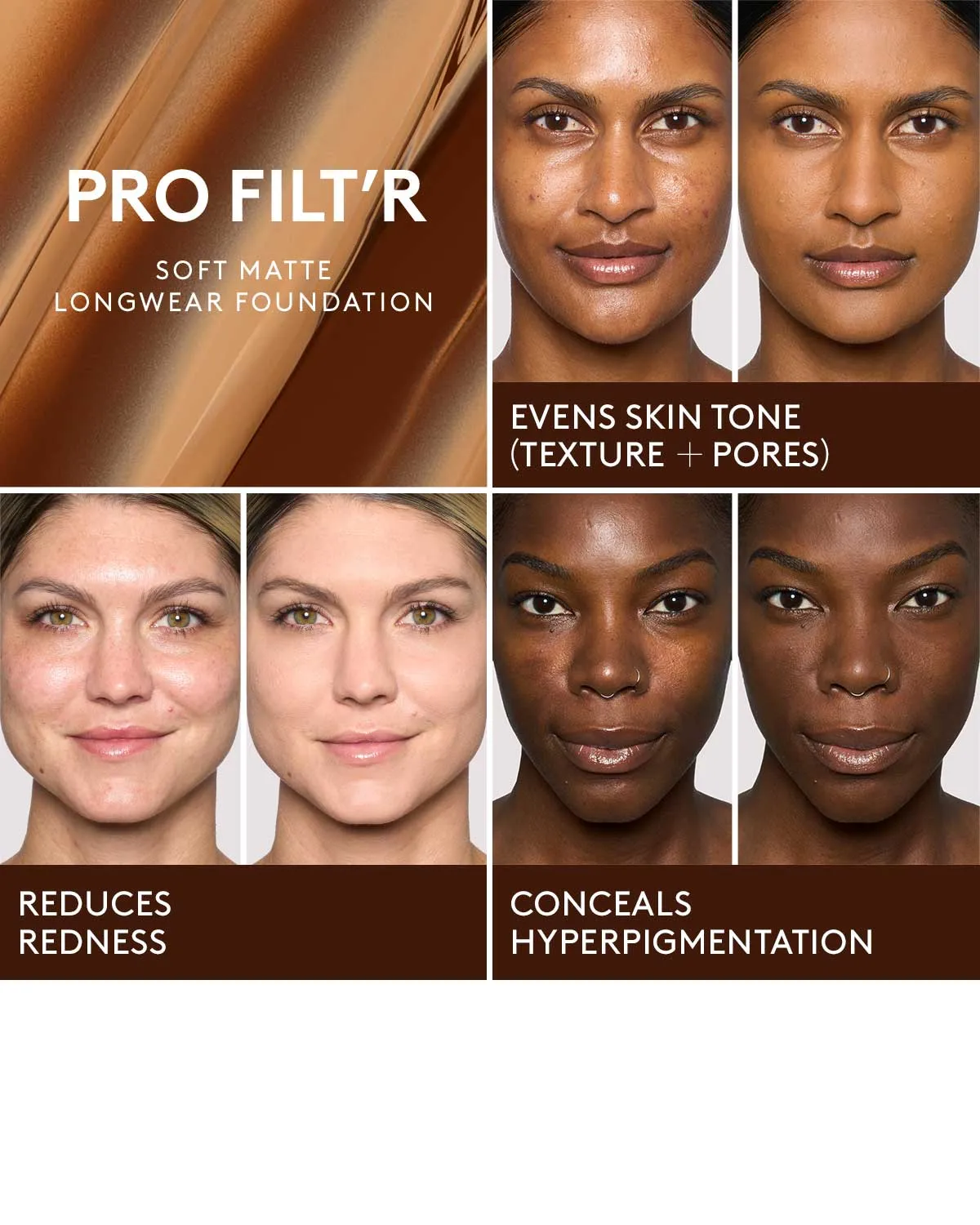 Pro Filt'r Soft Matte Longwear Foundation — #490