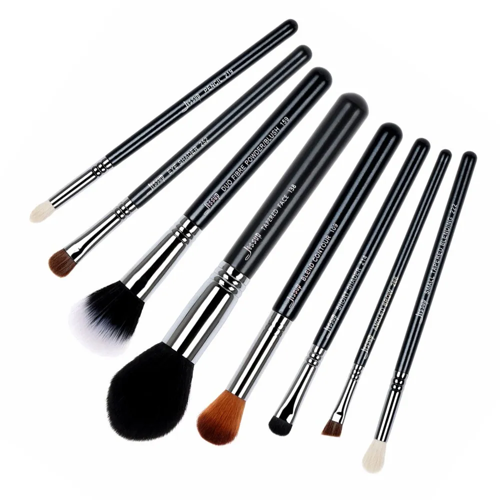 Pro Set 8 Pcs Makeup Brush Set T121