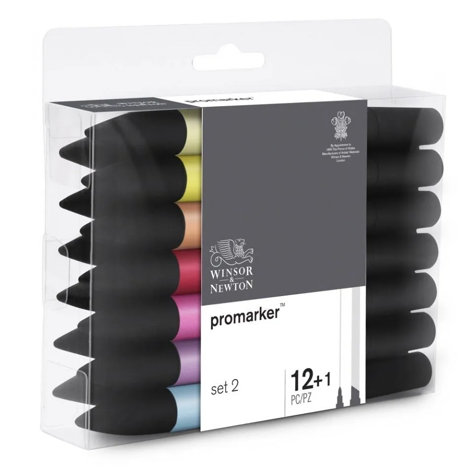 Winsor & Newton Promarker 12 1 Set No. 2